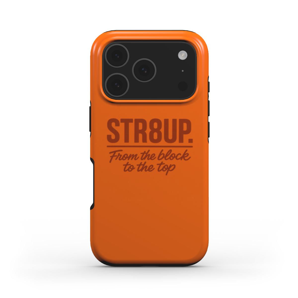 STR8UP. Tough Case – Orange