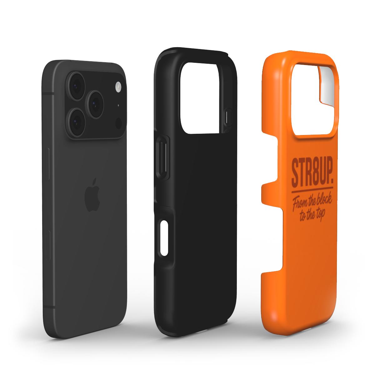 STR8UP. Tough Case – Orange